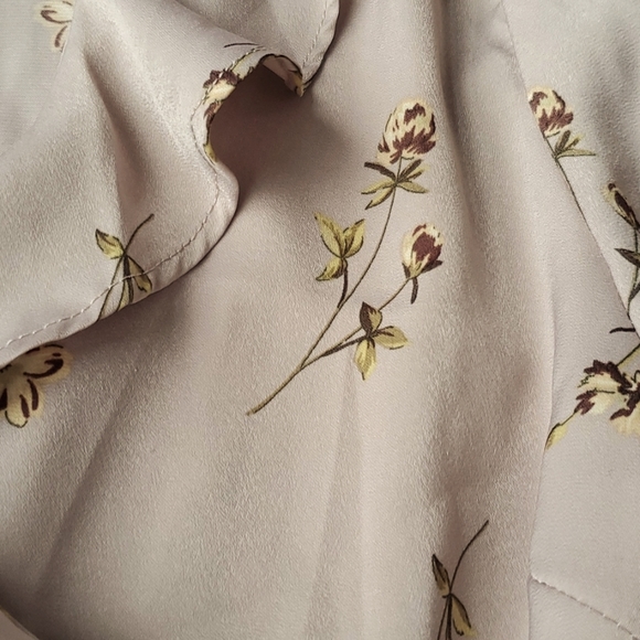 Snidel Floral Wrap Blouse Sz S - Picture 3 of 4